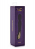 Черный wand-вибромассажёр Zenith Massager - 23 см.