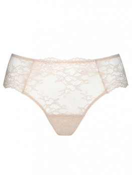 Ажурные трусики-бразилиана Microlace, черный